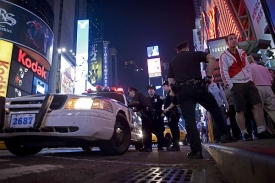 Times Square v New Yorku.